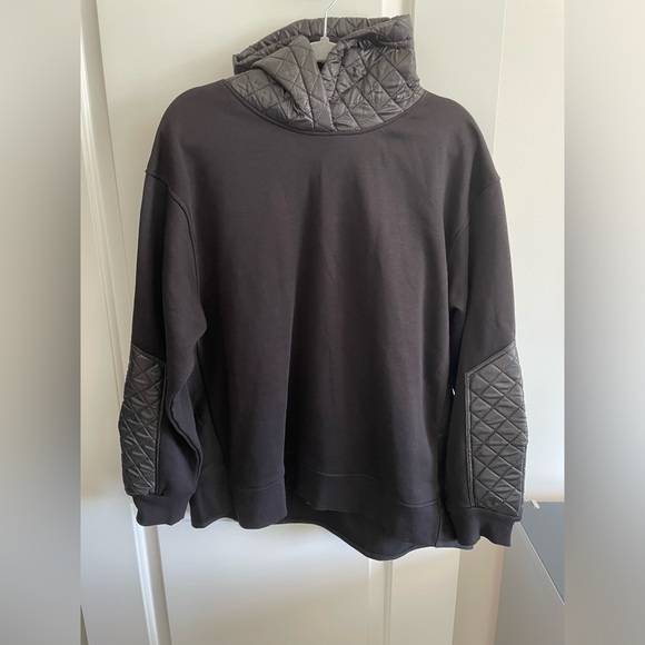 NWT Size Medium Zara combination hooded sweat shirt - Picture 4 of 4